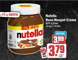 HIT Nutella Nuss-Nougat-Creme Angebot
