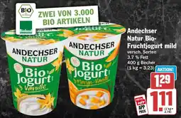 HIT Andechser Natur Bio- Fruchtjogurt mild Angebot