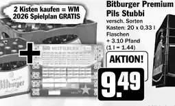HIT Bitburger Premium Pils Stubbi Angebot