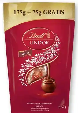 Scheck-in-Center Lindt Lindor Pralinen Angebot