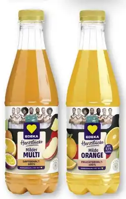 Scheck-in-Center Edeka Herzstücke Fruchtsäfte Angebot