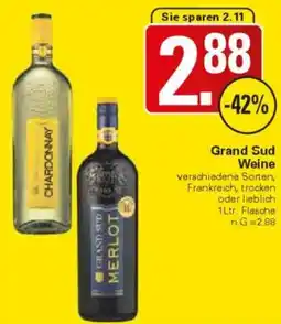WEZ Grand Sud Weine Angebot