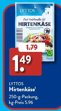 Aldi Süd LYTTOS Hirtenkäse Angebot