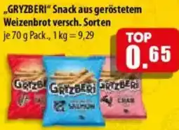 Mix Markt GRYZBERI Snack aus geröstetem Weizenbrot Angebot