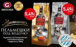 Mix Markt GERMES Teigtaschen mit Schweinefleisch- und Rindfleischfüllung, tiefgefroren Angebot