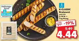 Kaufland K-CLASSIC Bratwurst Angebot