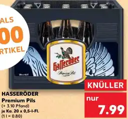 Kaufland HASSERÖDER Premium Pils Angebot