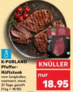 Kaufland K-PURLAND Pfeffer Hüftsteak Angebot