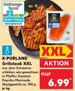Kaufland K-PURLAND Grillsteak XXL Angebot