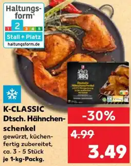 Kaufland K-CLASSIC Dtsch. Hähnchenschenkel Angebot