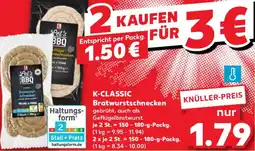 Kaufland K-CLASSIC Bratwurstschnecken Angebot
