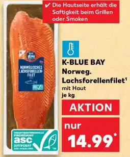 Kaufland K-BLUE BAY Norweg. Lachsforellenfilet Angebot