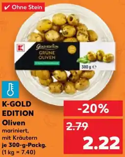 Kaufland K-GOLD EDITION Oliven Angebot