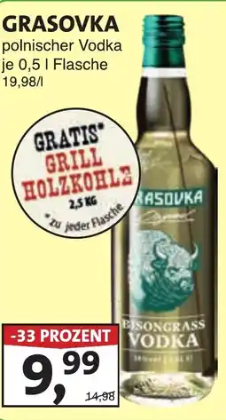 Lösch Depot GRASOVKA polnischer Vodka Angebot