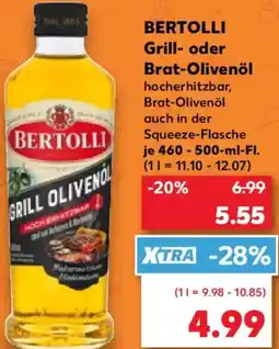 Kaufland BERTOLLI Grill- oder Brat-Olivenöl Angebot