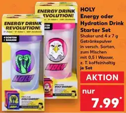 Kaufland HOLY Energy oder Hydration Drink Starter Set Angebot