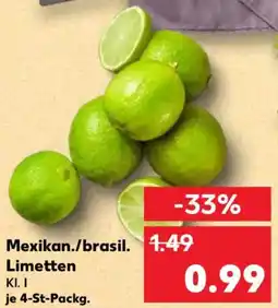 Kaufland Mexikan./brasil. Limetten Angebot