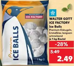 Kaufland WALTER GOTT ICE FACTORY Ice Balls Angebot