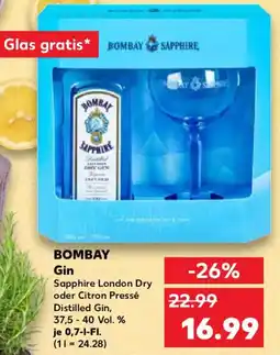Kaufland BOMBAY Gin Angebot