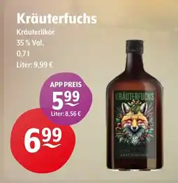 Getränke Hoffmann Kräuterfuchs Kräuterlikör Angebot