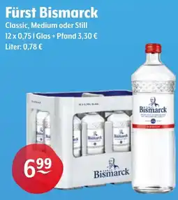 Getränke Hoffmann Fürst Bismarck Classic, Medium oder Still Angebot