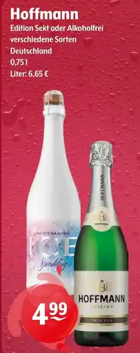 Getränke Hoffmann Hoffmann Edition Sekt oder Alkoholfrei Angebot