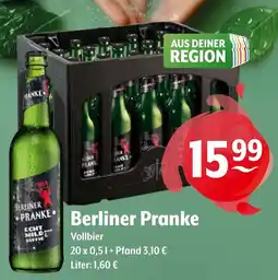 Getränke Hoffmann Berliner Pranke Vollbier Angebot
