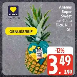 Edeka Ananas 'super sweet' Angebot