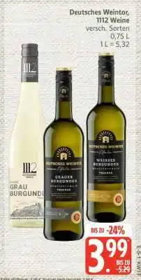 Edeka Deutsches Weintor, 1112 Weine Angebot