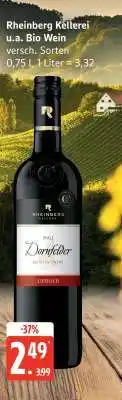 Edeka Rheinberg Kellerei u.a. Bio Wein Angebot