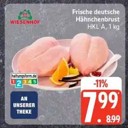 Edeka Frische deutsche Hähnchenbrust Angebot