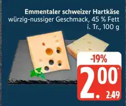 Edeka Emmentaler schweizer Hartkäse Angebot