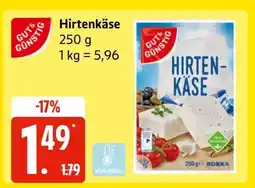 Edeka Hirtenkäse Angebot