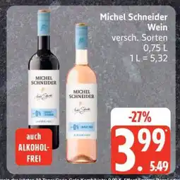 Edeka Michel Schneider Wein Angebot