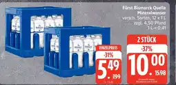 Edeka Fürst Bismarck Quelle Mineralwasser Angebot