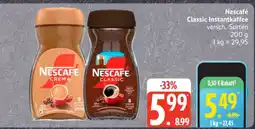 Edeka Nescafé Classic Instantkaffee Angebot