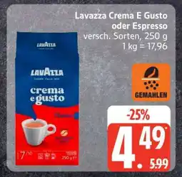 Edeka Lavazza Crema E Gusto oder Espresso Angebot