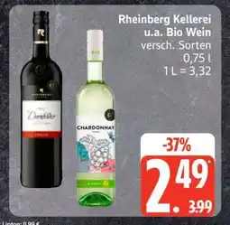 Edeka Rheinberg Kellerei u.a. Bio Wein Angebot
