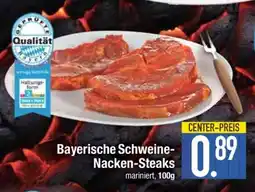 Edeka Bayerische Schweine-Nacken-Steaks Angebot