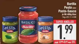 Edeka Barilla Pesto oder Pasta-Sauce Angebot