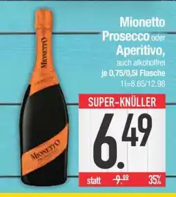Edeka Mionetto Prosecco oder Aperitivo Angebot