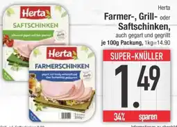 Edeka Herta Farmer-, Grill- oder Saftschinken Angebot
