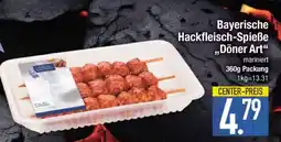 Edeka Bayerische Hackfleisch-Spieße „Döner Art“ Angebot