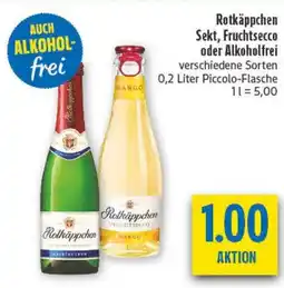 diska Rotkäppchen Sekt, Fruchtsecco oder Alkoholfrei Angebot