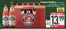Edeka Paulaner Weißbier Angebot