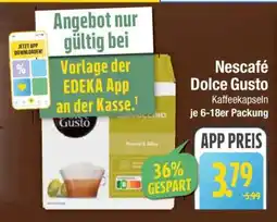 Edeka Nescafé Dolce Gusto Kaffeekapseln Angebot