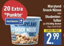 Edeka Maryland Snack Nüsse oder Studentenfutter Angebot