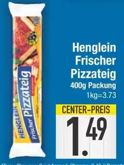 Edeka Henglein Frischer Pizzateig Angebot