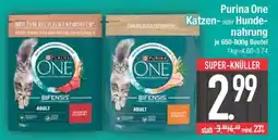 Edeka Purina One Katzen- oder Hundenahrung Angebot