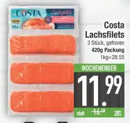 Edeka Costa Lachsfilets Angebot